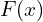 F(x)