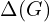 \Delta(G)