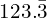 123.\bar{3}
