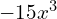 -15x^{3}