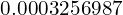 0.0003256987