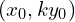 (x_{0},ky_{0})