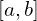 [a,b]