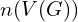 n(V(G))