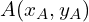 A(x_{A},y_{A})