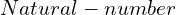 Natural-number