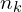 n_{k}