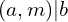 (a,m)|b