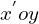 x^{'}oy