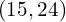 (15,24)