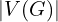 |V(G) |
