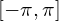 [-\pi,\pi]