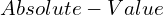 Absolute-Value