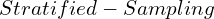 Stratified-Sampling