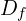 D_{f}