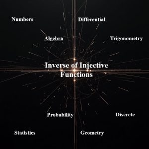 تابع وارون و یک به یک Inverse of Injective Functions