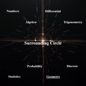 دایره محاطی و محیطی Surrounding Circle